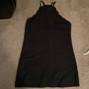 Black cocktail dress